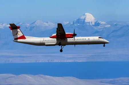 Kailash Mansarovar Aerial Darshan